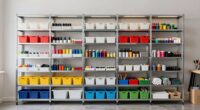 heavy duty craft storage shelves