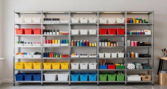 heavy duty craft storage shelves