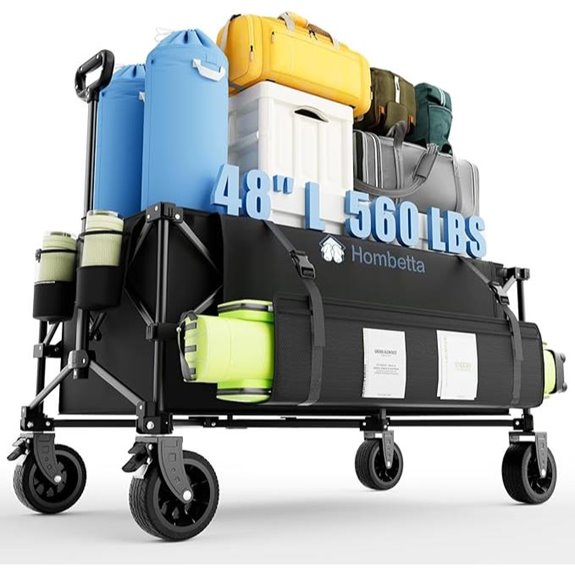 48-inch Heavy Duty Folding Utility Wagon Cart