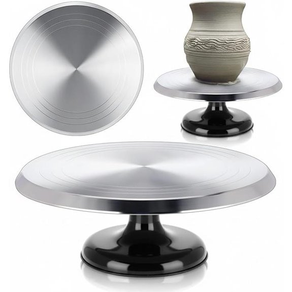 Geelin 10-Inch Heavy Duty Pottery Wheel Turntable