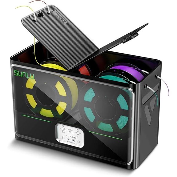 SUNLU 3D Printer Filament Dryer S4 4 Spools Capacity