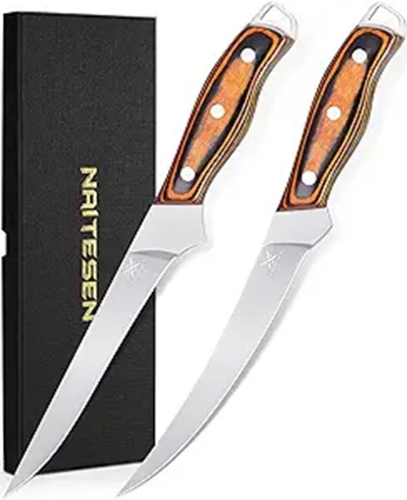 Professional Boning & Fillet Knife Set High Carbon Steel