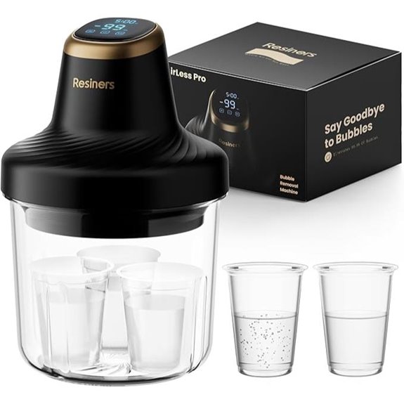 high flow resin bubble remover