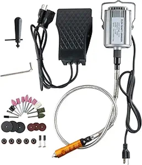 780W Electric Flex Shaft Rotary Grinder Kit