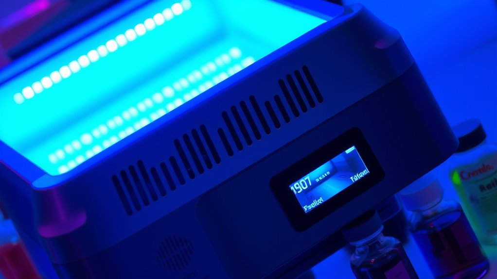 high power uv lamp features