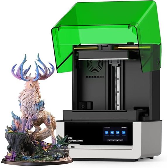 16K Resin 3D Printer with Auto Heating and Feed