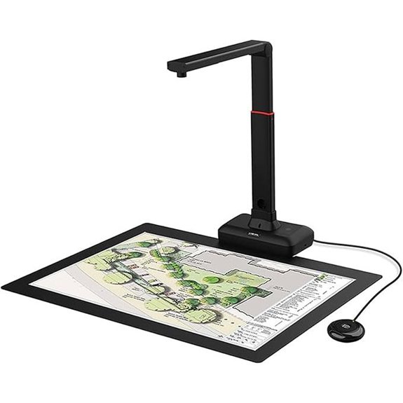 VIISAN A2/A3 Document Scanner with OCR Technology