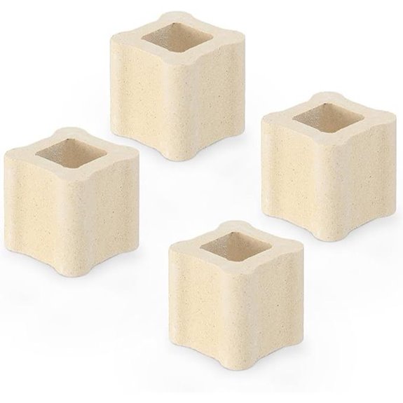 Nuanchu 4 Pack Kiln Posts for High Temp Firing