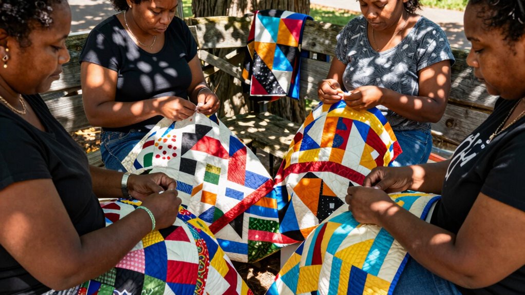 historical african american quilting collaborations