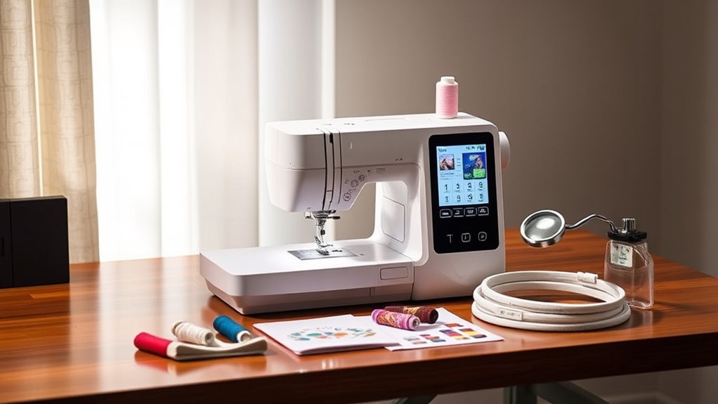 home embroidery machine essentials
