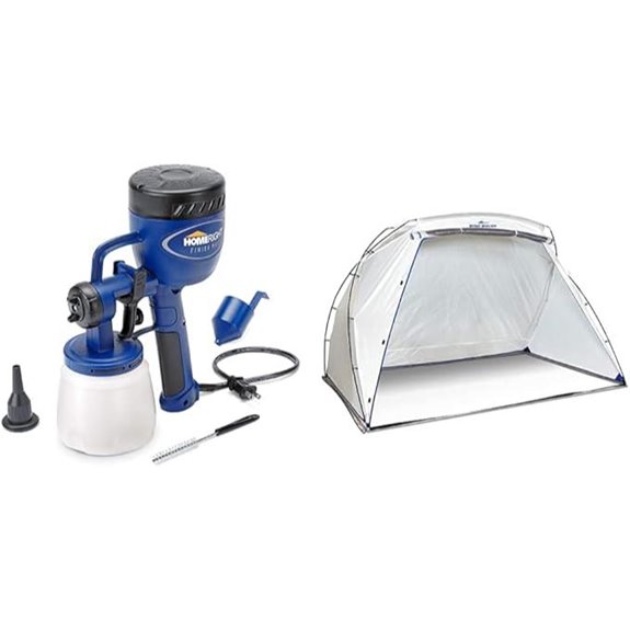 HomeRight Finish Max Paint Sprayer & Spray Booth