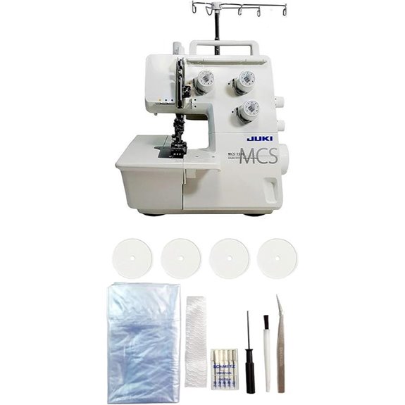Juki MCS-1500 Cover Stitch and Chain Stitch Machine