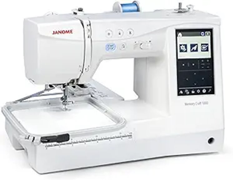 Janome Memory Craft 1000 Sewing & Embroidery Machine