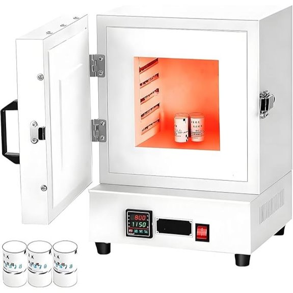 Electric Kiln 2000W for Jewelry Metal Pottery DIY