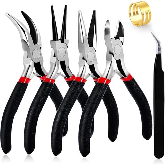 Jewelry Pliers Set for Beading and Crafting