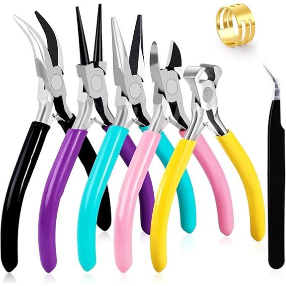 Jewelry Pliers Set for Beading and Crafting