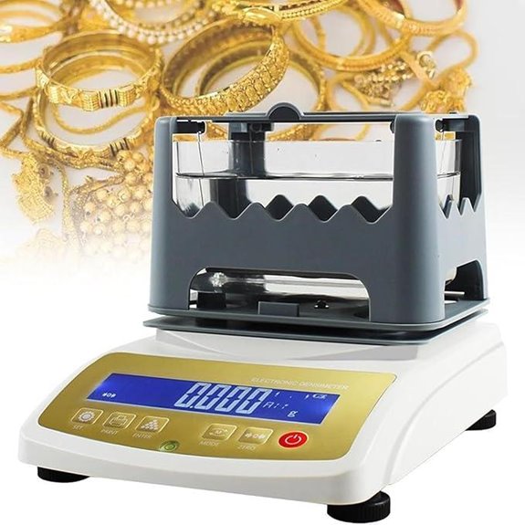 Gold Purity Tester and Density Analyzer for Jewelry