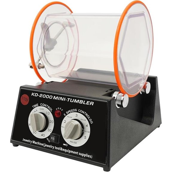 Jewelry Polisher Tumbler 11LB Rotary Finisher