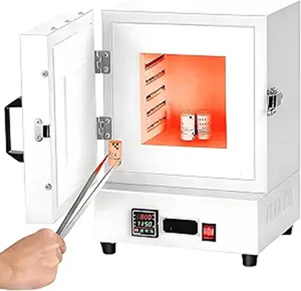 Electric Kiln Furnace 2000W for Jewelry & Pottery