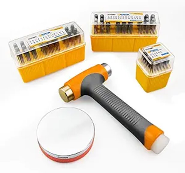 OWDEN Jewelry Stamp Kit with Punches and Hammer