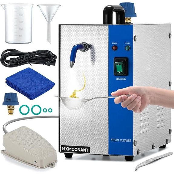Mxmoonant Jewelry Steam Cleaner Kit