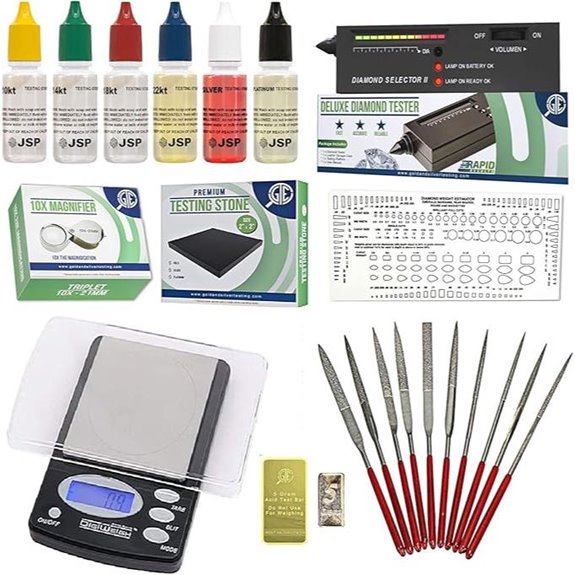 Jewelry Tester & Appraisal Kit with Magnifier