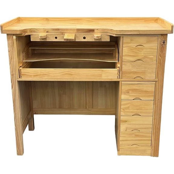 PMC Jewelers Workbench with Storage Drawers
