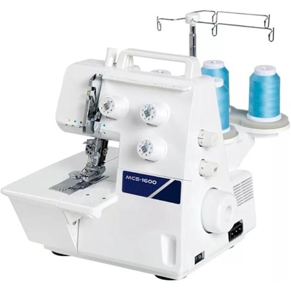 Juki MCS-1600 Cover & Chain Stitch Sewing Machine