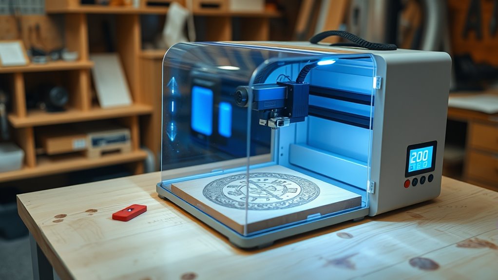 key laser engraver features
