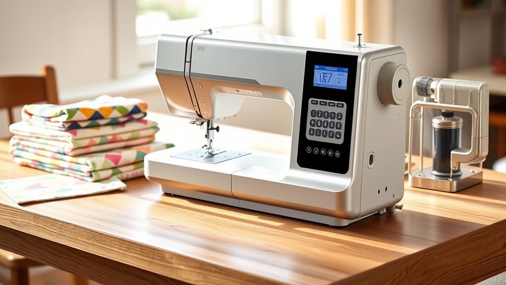 key quilting machine features