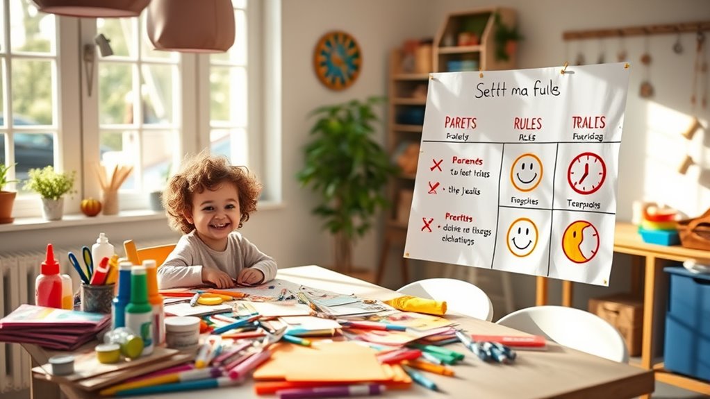 kids help set safety rules