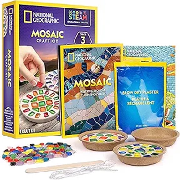 National Geographic Kids Mosaic Arts and Crafts Kit