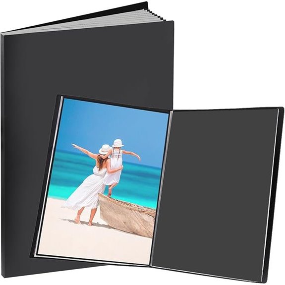 Large 18x24 Art Portfolio with 30 Sheet Protectors