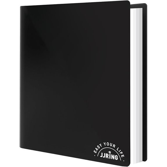 JJRING 18x24 Art Portfolio Folder with Sleeves