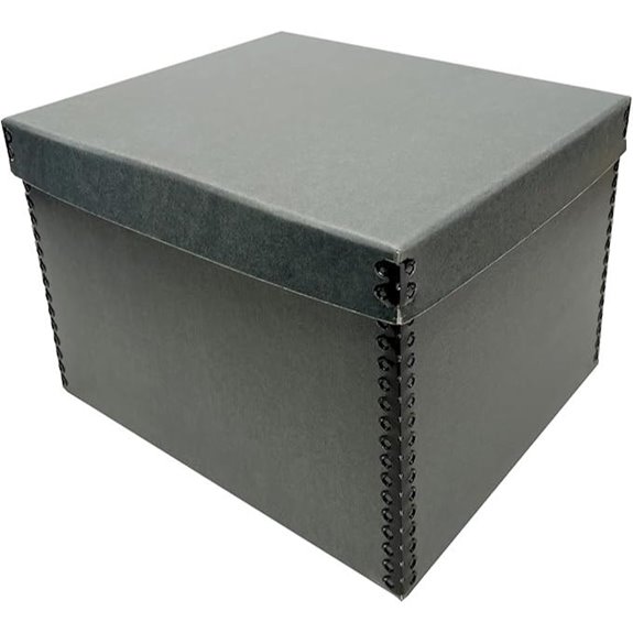 Lineco 12x15x10 Archival Document Storage Box