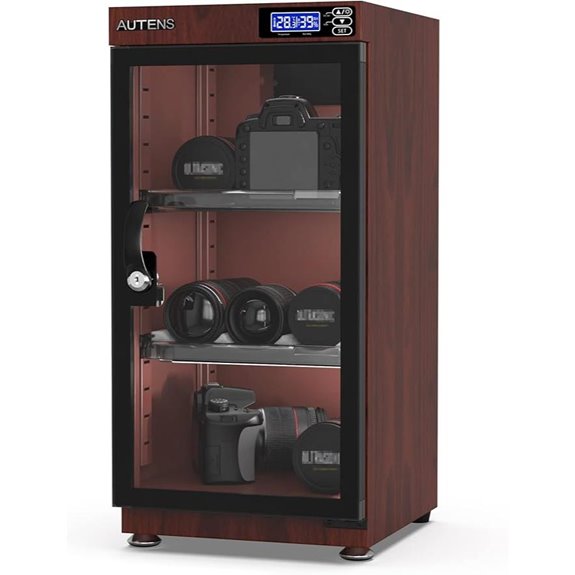 AUTENS 50L Dehumidifying Dry Cabinet with LED Display