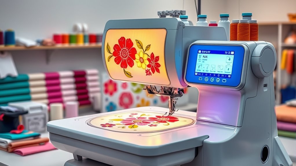 large hoop embroidery considerations