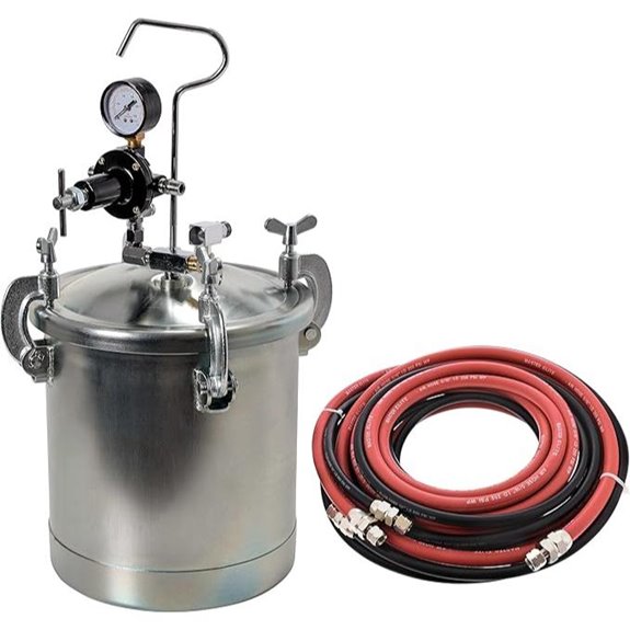 TCP Global 2.5-Gallon Pressure Paint Tank and Hose Set