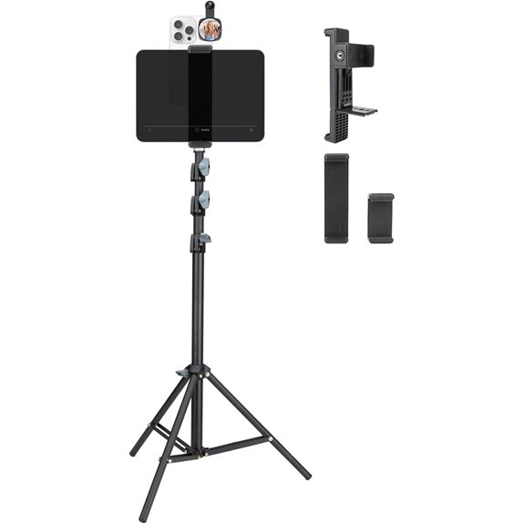 Large Screen Teleprompter Holder with Tripod