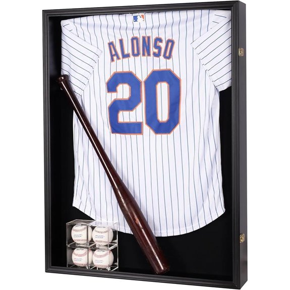 Large Jersey Display Shadow Box with UV Protection