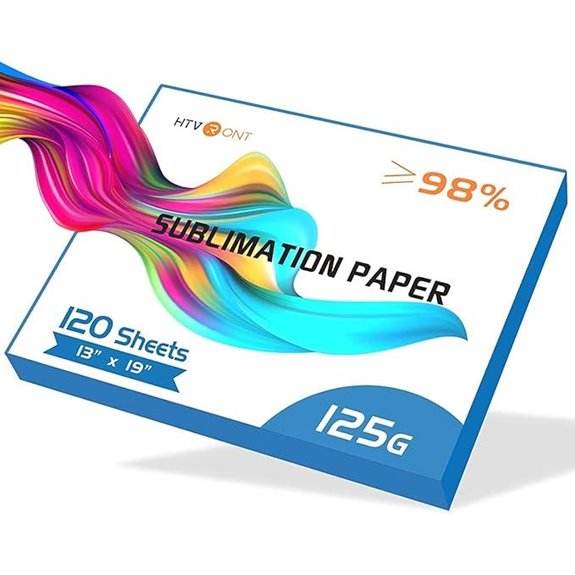 HTVRONT Sublimation Paper 13x19 Inch (120 Sheets)