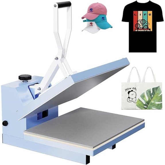 16x20 Digital Heat Press Machine for T-Shirts