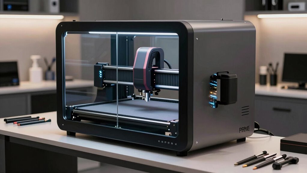 laser engraver enclosure ventilation