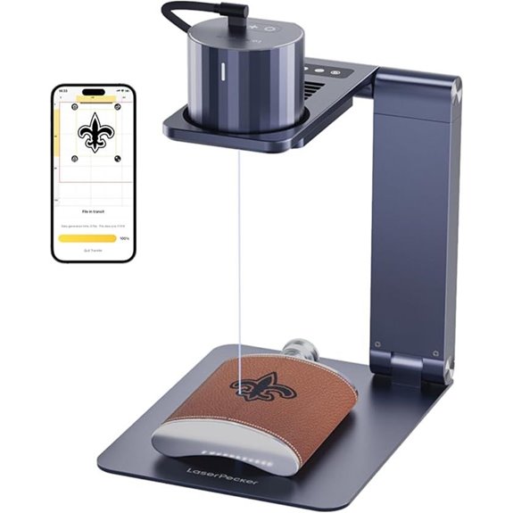 LaserPecker LP1 Pro Laser Engraver with Safety Glasses