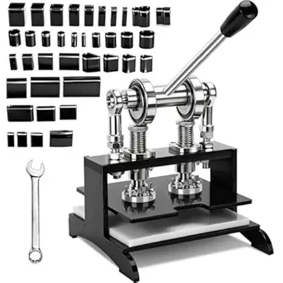 Leather Cutting Machine 1.5 Ton with Punch Set