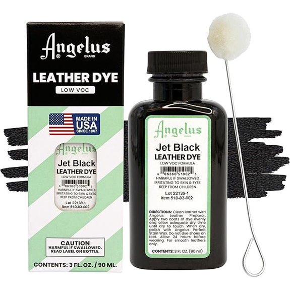Angelus Leather Dye for Shoes Boots Bags 3oz