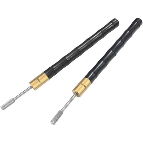 OWDEN Leather Edge Dye Tool Set with Ebony Handles