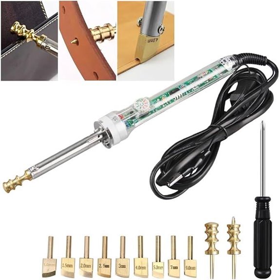 BAUSATZ Leather Edge Creaser and Sealing Machine