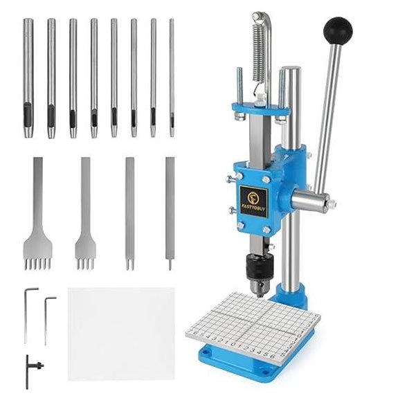 FASTTOBUY Leather Hole Puncher and Press Tool