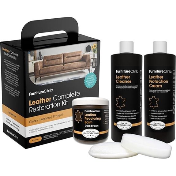 Furniture Clinic Leather Restoration Kit (Dark Brown)